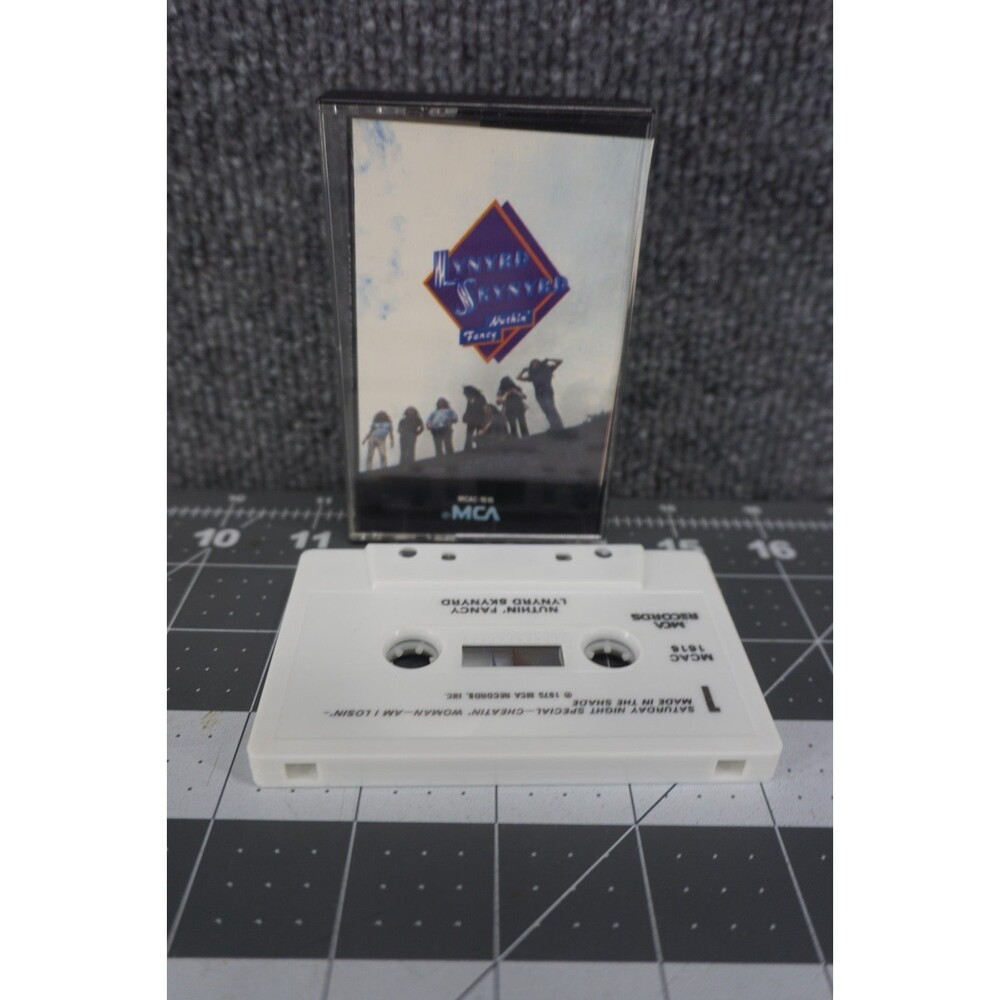 Lynyrd Skynyrd Nuthin Fancy Cassette Tape 1975 MCA Records